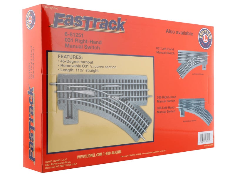 ليونيل FasTrack O31 مفتاح يدوي لليد اليمنى - Image 4